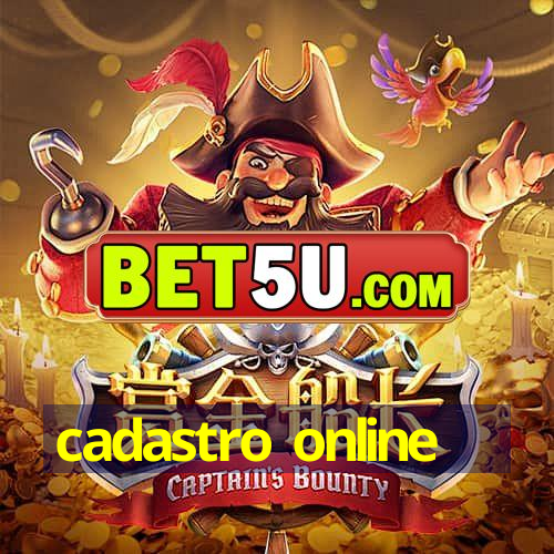 cadastro online